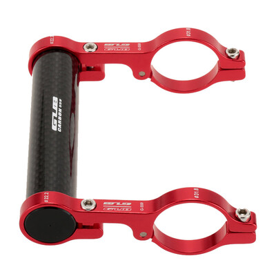 

GUB 318MM Double Handlebar Extension Mount Carbon Fiber Extender Holder for Bike Light Bicycle Speedometer