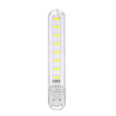 

8 LED Mini Portable USB Lamp DC 5V Camping USB Lighting For PC Laptop Mobile Power Bank Gadget Warm White