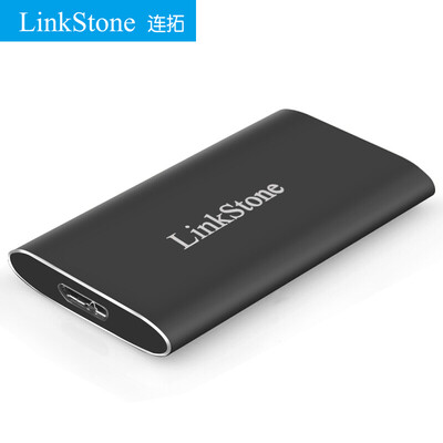 

LinkStone mSATA SSD solid state mobile hard disk box USB31 aluminum alloy Type-C laptop mini external box black E510