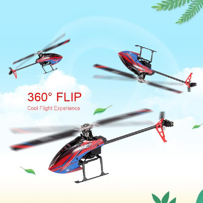 

WLtoys XK K130 RC Helicopter 24G 6CH Brushless 3D6G Flybarless Compatible with FUTABA -FHSS Stunt Helicopter RTF Toy