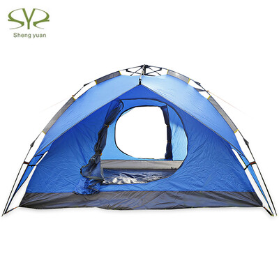 

Shengyuan Water Resistant Automatic Pop Up 3 - 4 Person Sunscreen Camping Tent
