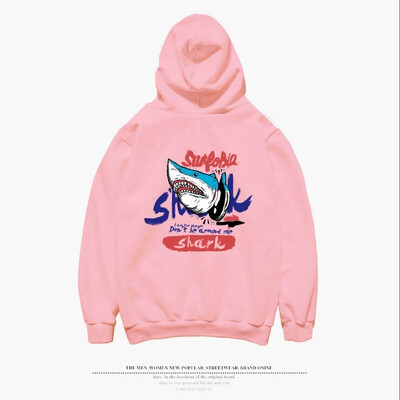 

Autumn Cartoon Print Hoodies Sweatshirts Casual Hooded Pullover Cotton Hoodie shirts Coat Unisex Streetwear