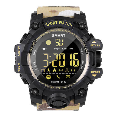 

EX16S Sport Band Sport Watch Smart Bracelet Fitness Tracker Sleep Heart Rate Monitor Pedometer Message Reminder Long-range Shutter