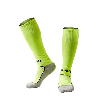 

Children Towel Bottom Soccer Socks Elementary Students Football Stockings for 8-13 Years Old Football Team School Training
