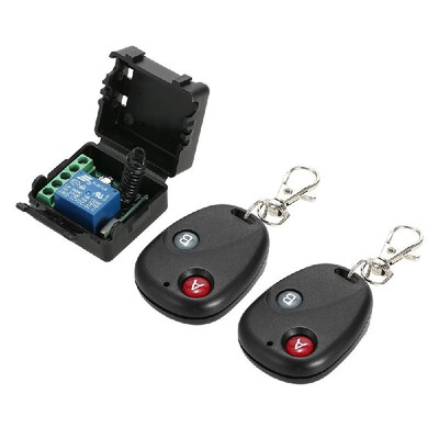 

Smart Home 433Mhz DC 12V 1CH Wireless Remote Switch Relay Receiver Transmitter Universal Remote Control Switch Module&5PCS RF