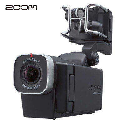 

Japan ZOOM Q8 black high-definition digital handheld video recorder microphone professional camera recording one machine musical instrument learning business interview machine