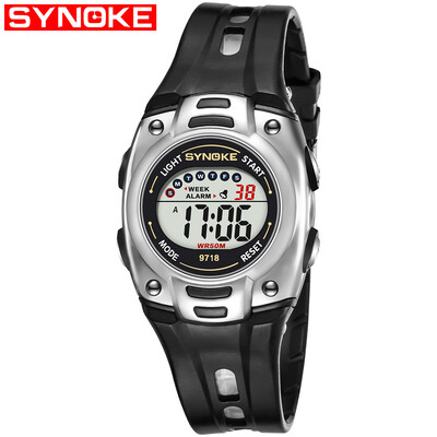 

SYNOKE 9718 Child Sport Digital Waterproof Wrist Watch kid Watch