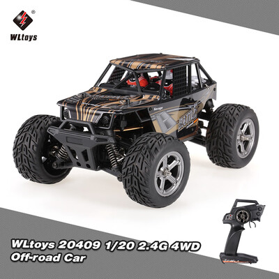 

WLtoys 20409 120 24G 4WD Off-road Car Electric Cross-country Vehicle RC Crawler RTR