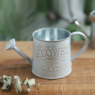 

Vintage Metal Succulent Planting Pots Handicraft Watering Flower Pot Iron Art Flower Bucket Home Balcony Decoration NO1
