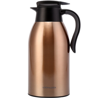

Lock & Lock LOCK & LOCK Wonderful coffee pot thermos vacuum insulation pot stainless steel mug home thermos 22L gold LHC1464GOD