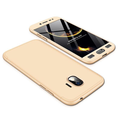 

MOONCASE Samsung J2 Pro 2018 three-section all-inclusive shield - gold