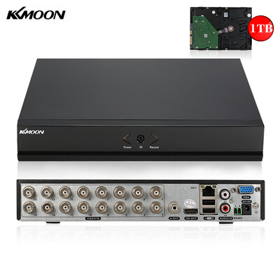 

KKmoon® 16CH Channel Full 960HD1 DVR HVR NVR HDMI P2P Cloud Network Onvif Digital Video Recorder 1TB Seagate Hard Disk support