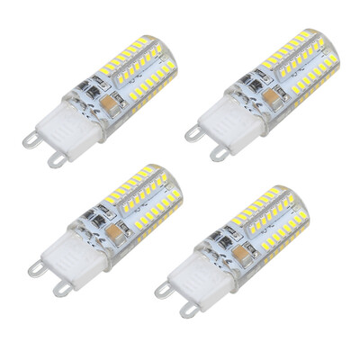 

Lightme 4PCS G9 AC 110V 3W SMD 3014 LED Bulb Light Energy Saving Lamp with 64 LEDs