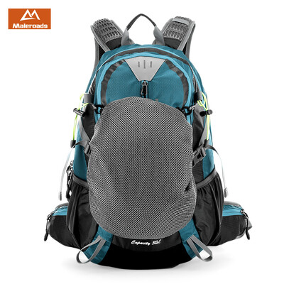 

Maleroads 30L Outdoor Sports Hiking Backpack Camping Water Resistant Nylon Travel Luggage Bike Rucksack Bag