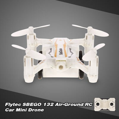 

Flytec SBEGO 132 24G 4CH Air-Ground Flying RC Car Mini Drone Headless Mode One-key Return Quadcopter