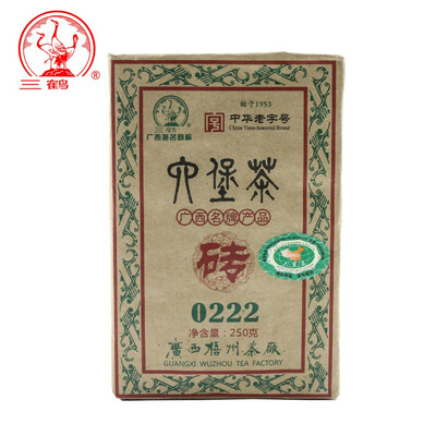 

Three Cranes Sanhe 2014 Liu Pao 0222 Chinese Tea Brick Tea China Hei Cha 250g