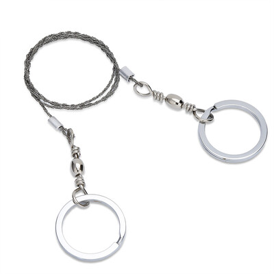 

Aotu Portable Stainless Steel Wire Saw Outdoor Emergency Survival Gear