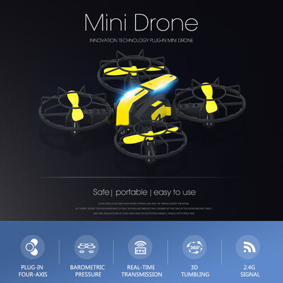 

DONGMINGTUO X1 DIY Assemble Detachable 720P Camera Wifi FPV Altitude Hold RC Training Drone