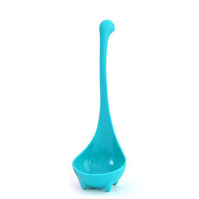 

Premium Beautiful Practical Monster Soup Ladle Cookware Cute Cartoon Spoon Tableware for Soup Blue