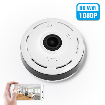 

Wireless 960P1280960 Mini Panoramic Fish Eye WIFI 360 Degree Camera 13MP IP Camera IR Lamp Night Vision IR-CUT Support for And