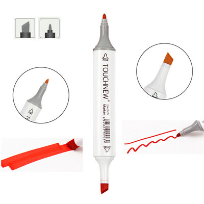 

TOUCHNEW Marker Professional Art Markers Set Double-headed Alcohol-based Markers Art Hand-painted for School Supplies