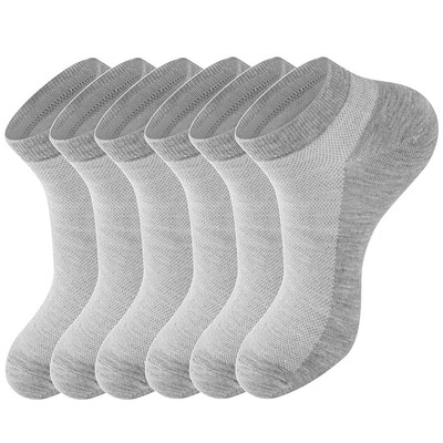 

LifeWheel Men Mesh Breathable Cotton Casual Athletic Summer Short Socks