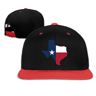 

Flag Map Of Texas Kids Snapback Hats