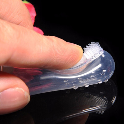 

Soft Pet Finger Toothbrush Brush Off Tartar Teeth Care Dog Cat Cleaning Supplies