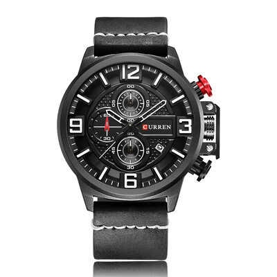 

CURREN Fashion Sport Men Watches Quartz 3ATM Water-resistant Man Wristwatch Relogio Musculino Chronograph