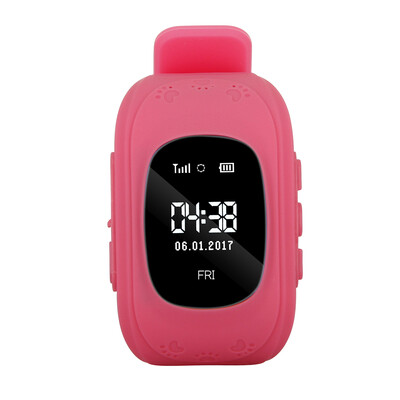

096inch OLED Screen Kids Smart Watch Phone for Girls Boys Children Gifts GPS Tracker Locator Smartwatch with SIM Card Slot Remote