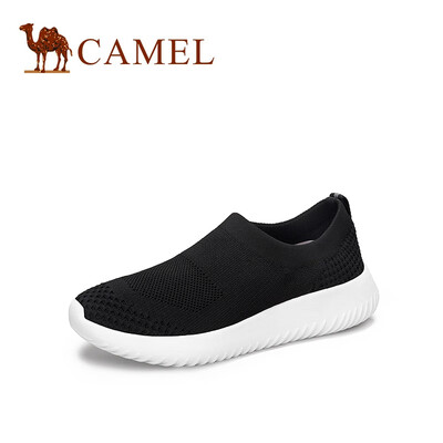 

Camel CAMEL ladies casual breathable fabric sets of feet round head casual shoes A912266150 black 35