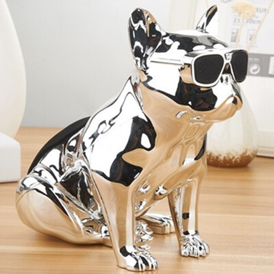 

Portable Bulldog Bluetooth Speaker Wireless U disk aux TF card MP3 player large stereo subwoofer music playback computer audio