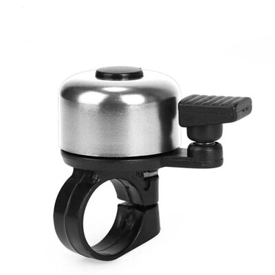

For Safety Cycling Bicycle Handlebar Metal Ring Black Bike Bell Horn Sound Alarm Bicycle Accessory Outdoor Protective Bell Rings