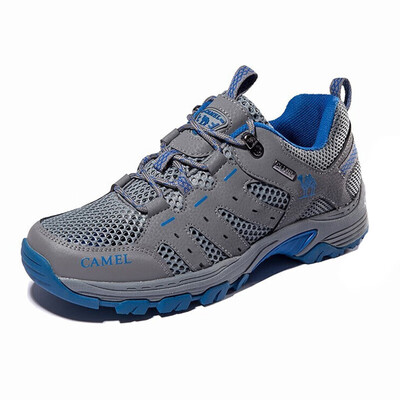 

Camel outdoor CAMEL outdoor couple walking shoes wear breathable tie low to help hiking walking shoes male A912303085 dark gray 42