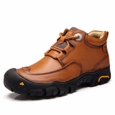

Mens hiking shoes casual lace-up leather boots in the outdoor outdoor mens shoes