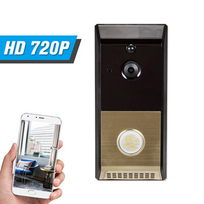 

WiFi Smart Wireless Security DoorBell Smart HD 720P Visual Intercom Recording Video Door Phone With Indoor Ding-Dong APP Remote Ho