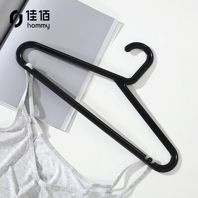 

Jiayu wet&dry plastic hanger 20 sticks adult clothes rack 40CM shoulder width black 2H053