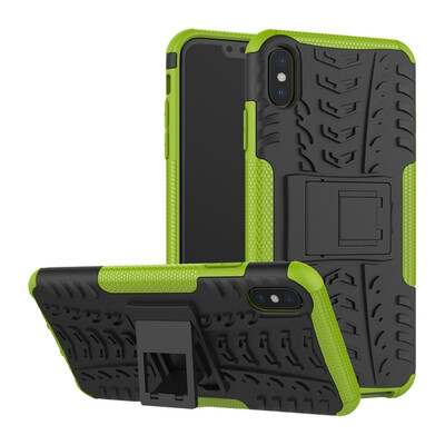

Heavy Duty Armor Shockproof Hard Hybird Silicone Phone Cover Case for iPhone  Max XR  X 8 Plus 7 Plus 6 Plus 5 5S SE