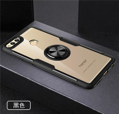 

Back Cover For Huawei Honor 7X Case Car Holder Stand PC TPU Ring Suction Scratchproof Bracket Made in Germany