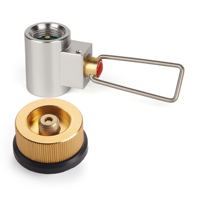 

Canister Refill Shifter Flat Gas Tank Gas Shifter Adapter Extra Canister Valve Adapter Camp Gas Convert