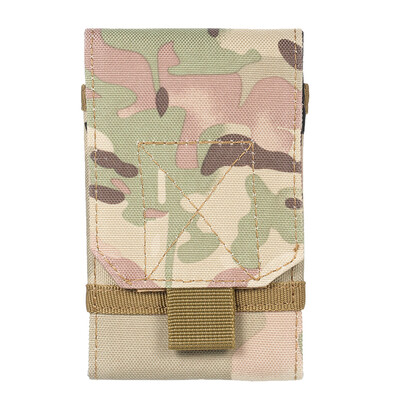 

Army Camouflage Bag for Mobile Phone Smartphone Pouch Cover Hoop Loop Belt Case Outdoor Waist Bag Purse Size L-6"