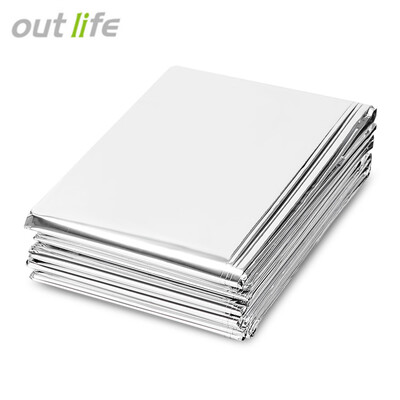 

Outlife 210 x 160CM Outdoor Emergency Thermal Mylar Blanket Keep Warm Survival Equipment