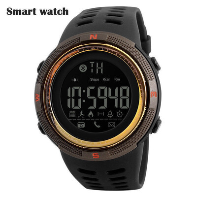 

SKMEI Hommes Montre Smart Watch Chrono Calories Podomètre Multi-Functions Sport