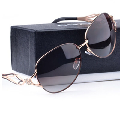 

New fashion ladies polarized sunglasses gradient polarizer female sunglasses