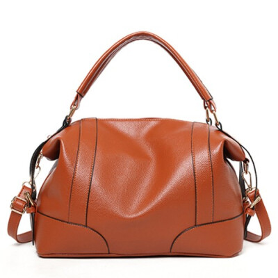 

High Capacity Soft Casual PU Leather Female Handbag Fashion Women Shoulder Bags Daily Women Tote All Match Messenger Bag PT0131