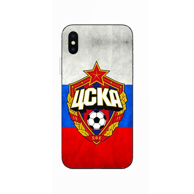 

PFC CSKA Moscow football Club Logo soft silicone Painting Case For Apple iPhone 6 6s 7 8 Plus X XR XS Max Soft TPU Printed Cover