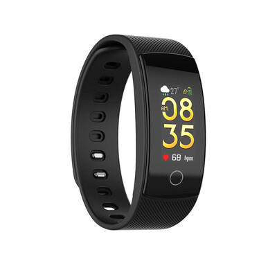 

QS80PLUS Smart Bracelet Color Screen Blood PressureOxygen Monitor Fitness Tracker Heart Rate Monitor Sport Band for Android IOS
