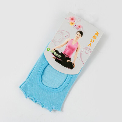 

Women Yoga Socks Half Toe Non Slip Ladies Massage Sport Socks Half-fingers Cotton Warm Exercise Running Hose