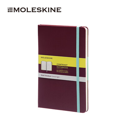 

MOLESKINE notebook business office stationery notebook comparison series rose red hard surface large horizontal hand 1411