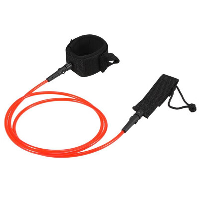 

Surf Leash Surfboard Legrope Smooth Steel Swivel Surfing Leg Rope SUP PU Paddleboard Leash 6FT 7FT
